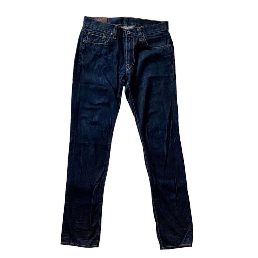 J Brand Men's Kane Jeans Size 32 Dark Blue Wash Slim Straight Leg Denim Pants - Picture 2 of 9